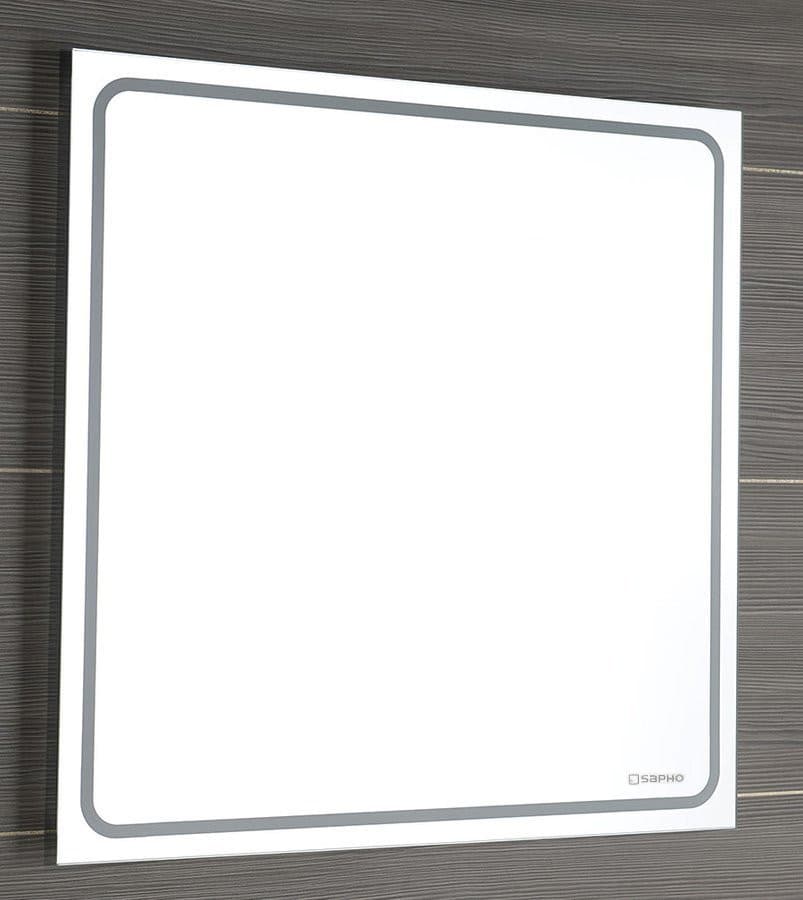 Lustro GEMINI II z LED, kwadratowe 700x700 mm