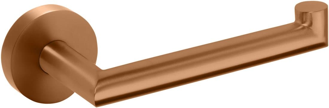 X-ROUND COPPER wieszak na papier toaletowy, miedź mat