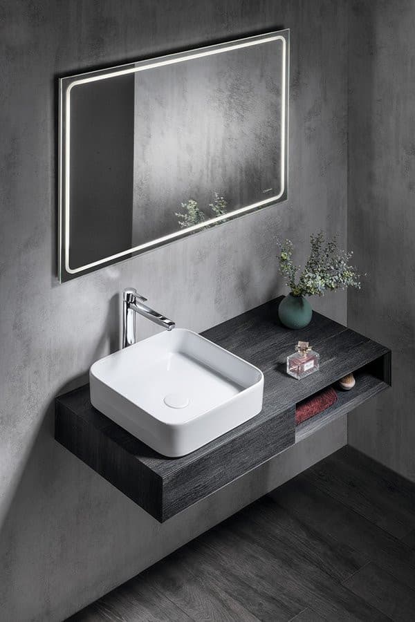 Lustro GEMINI II z oświetleniem LED prostokątne 1100x650mm