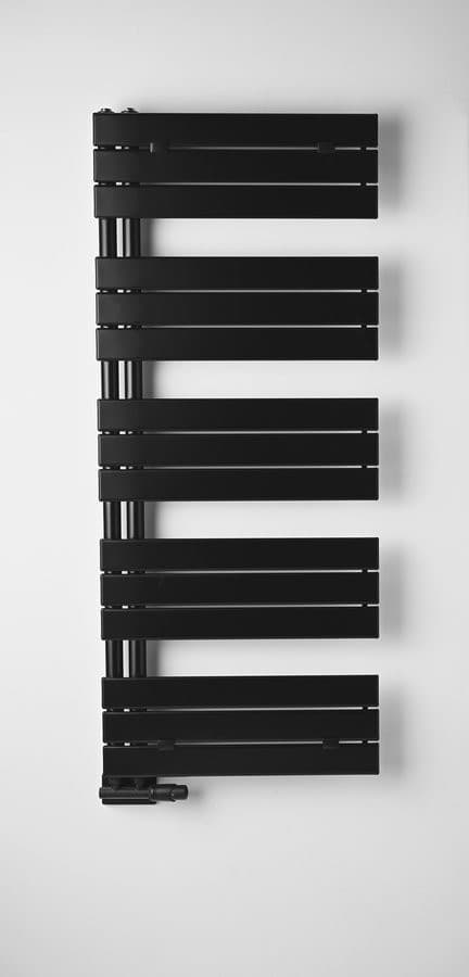 MYTHOS grzejnik łazienkowy 500x1430 mm, czarny mat