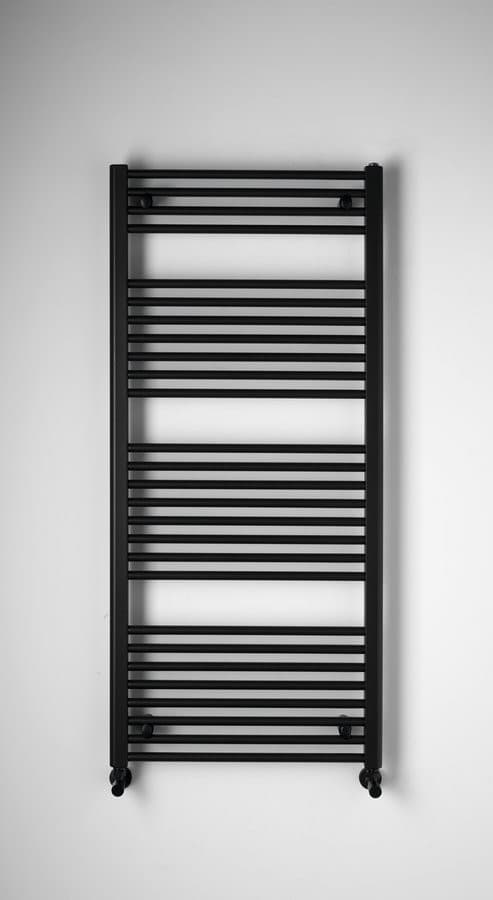 DIRECT grzejnik łazienkowy 600x1320 mm, czarny mat