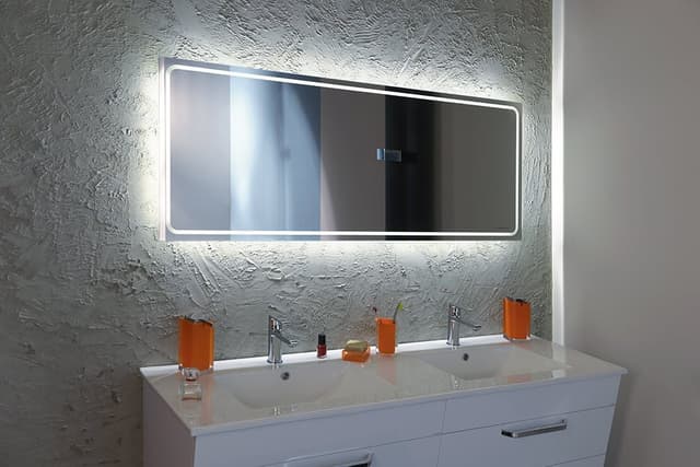 Lustro GEMINI II prostokątne z oświetleniem LED 1400x550mm