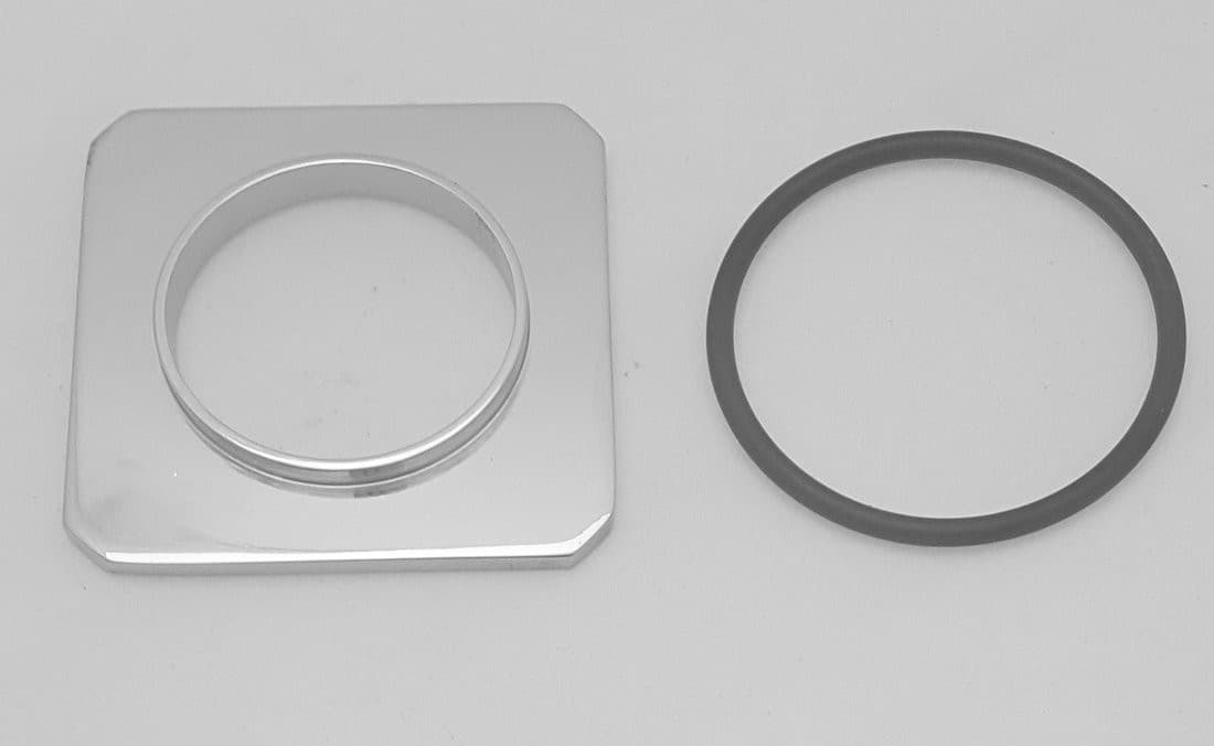 Podkładka do baterii PY02, PY03, PY07, chrom