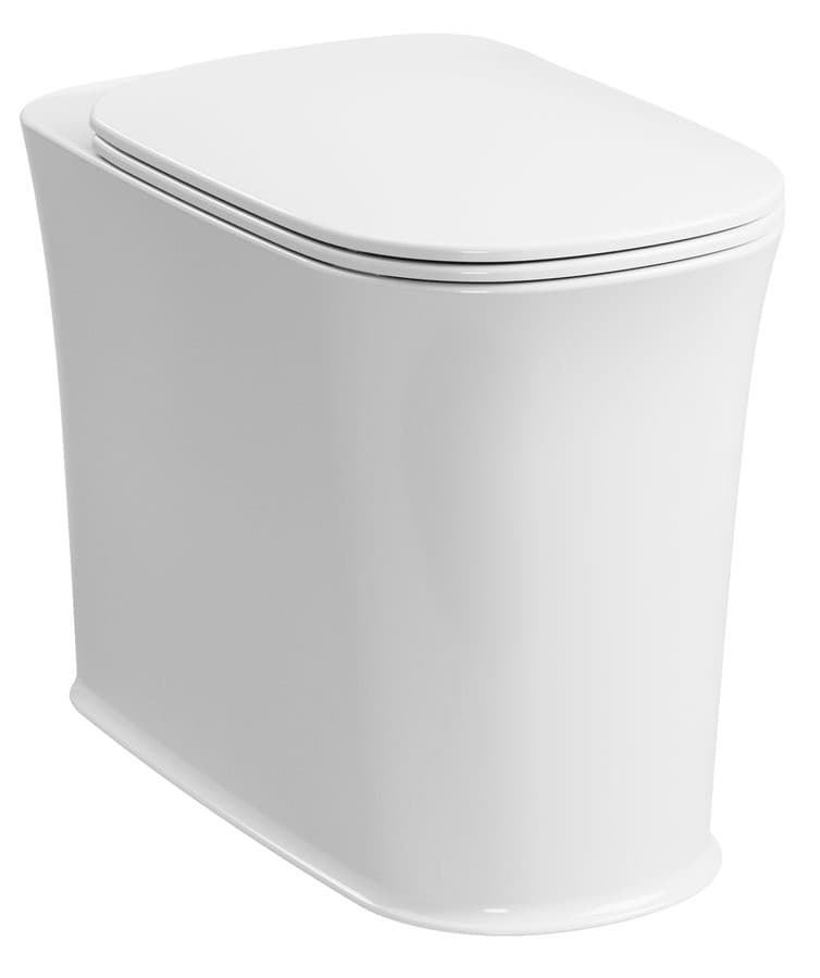 THE NEW YORKER misa WC 36,5x60cm, odpływ poziomy/pionowy, biały