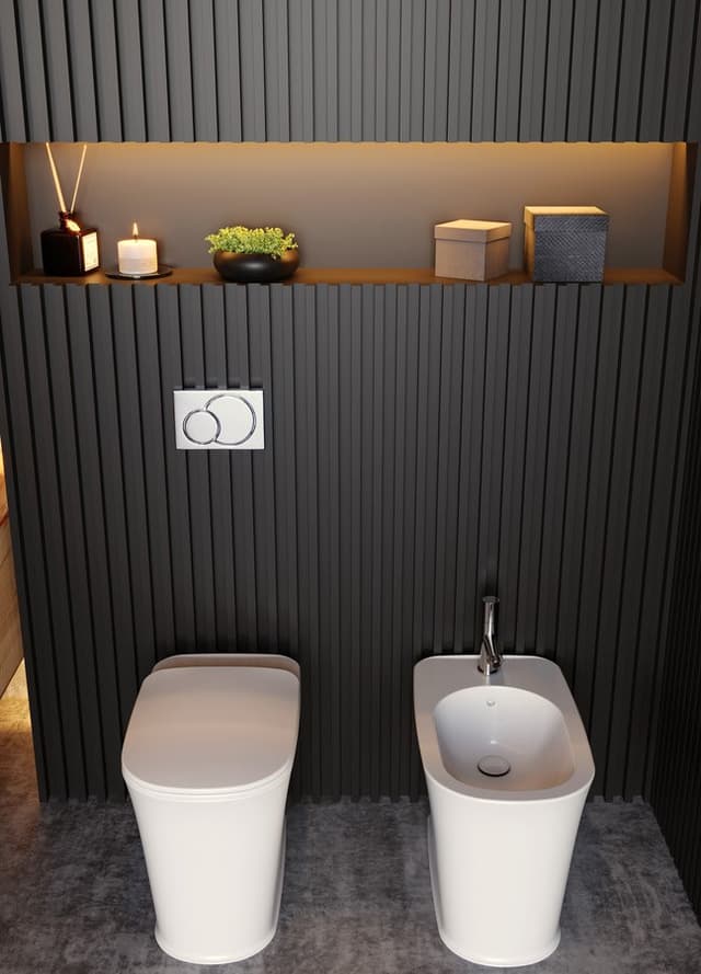 THE NEW YORKER misa WC 36,5x60cm, odpływ poziomy/pionowy, biały