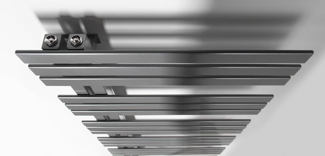 SILVANA grzejnik łazienkowy 600x1500 mm, metaliczne srebro