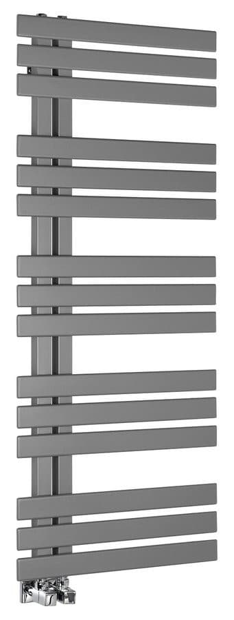 SILVANA grzejnik stalowy 500x1236 mm, metaliczne srebro
