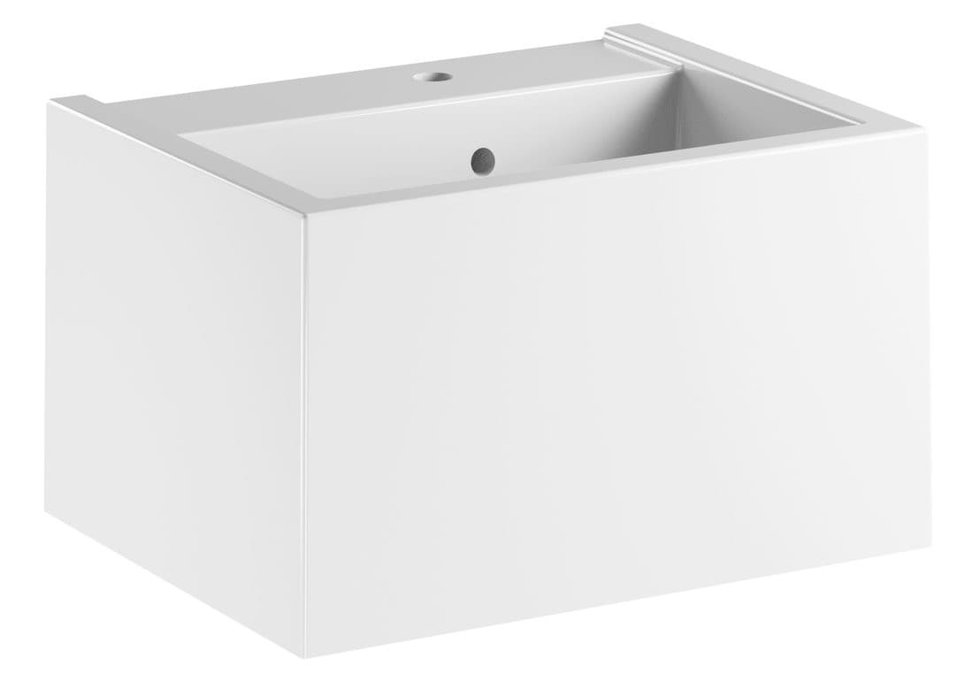 KANAAL umywalka ceramiczna 60x46,5cm, biały