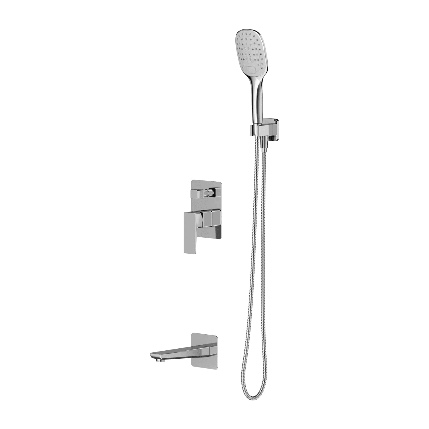 PARMA system wannowy podtynkowy, chrom połysk