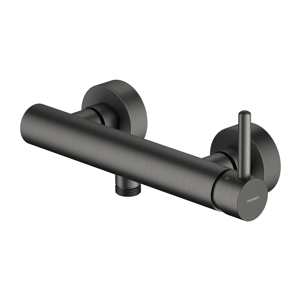 Y bateria prysznicowa, grafit szczotkowany