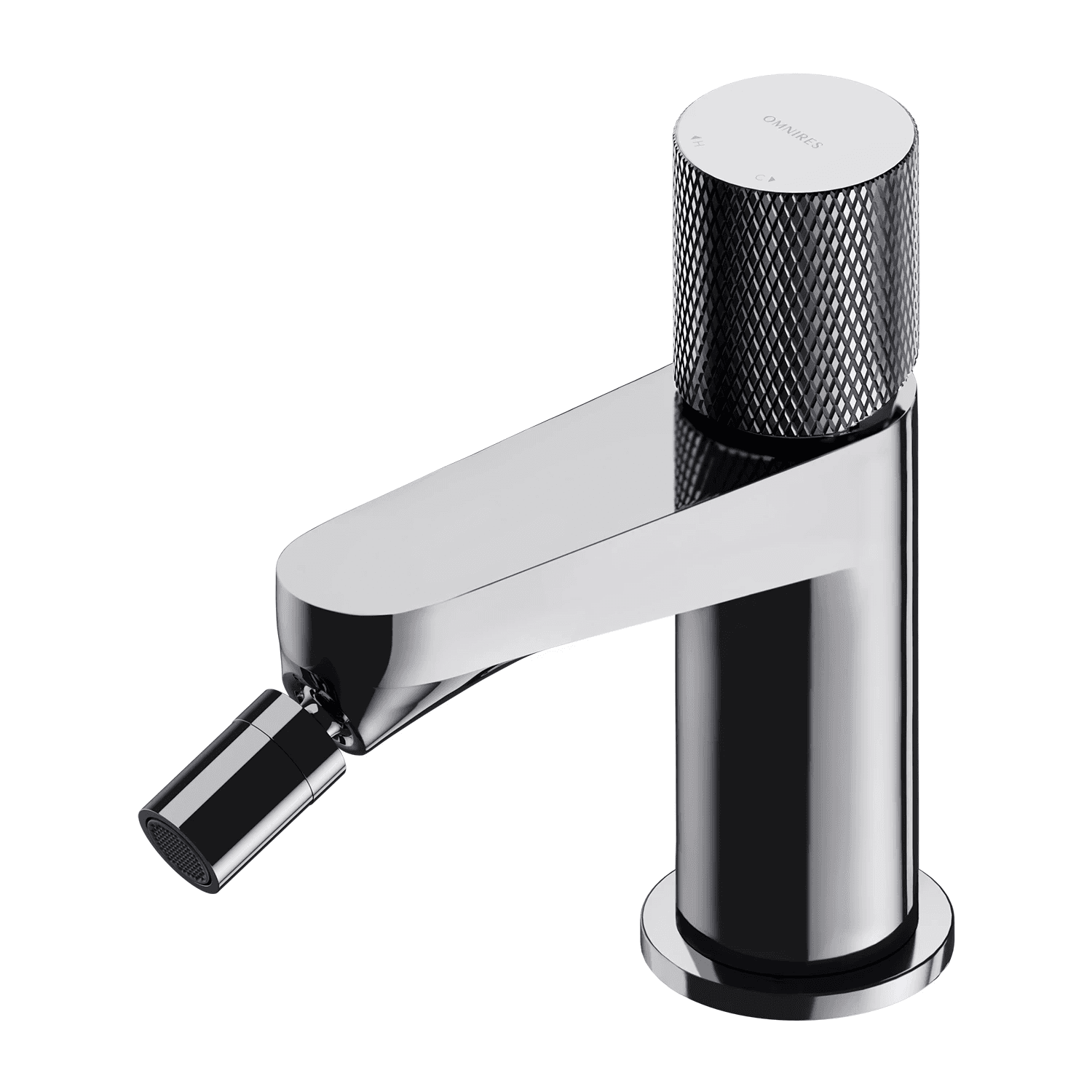 CONTOUR bateria bidetowa, chrom połysk