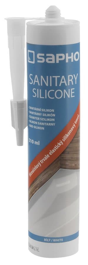Biały silikon sanitarny 310ml