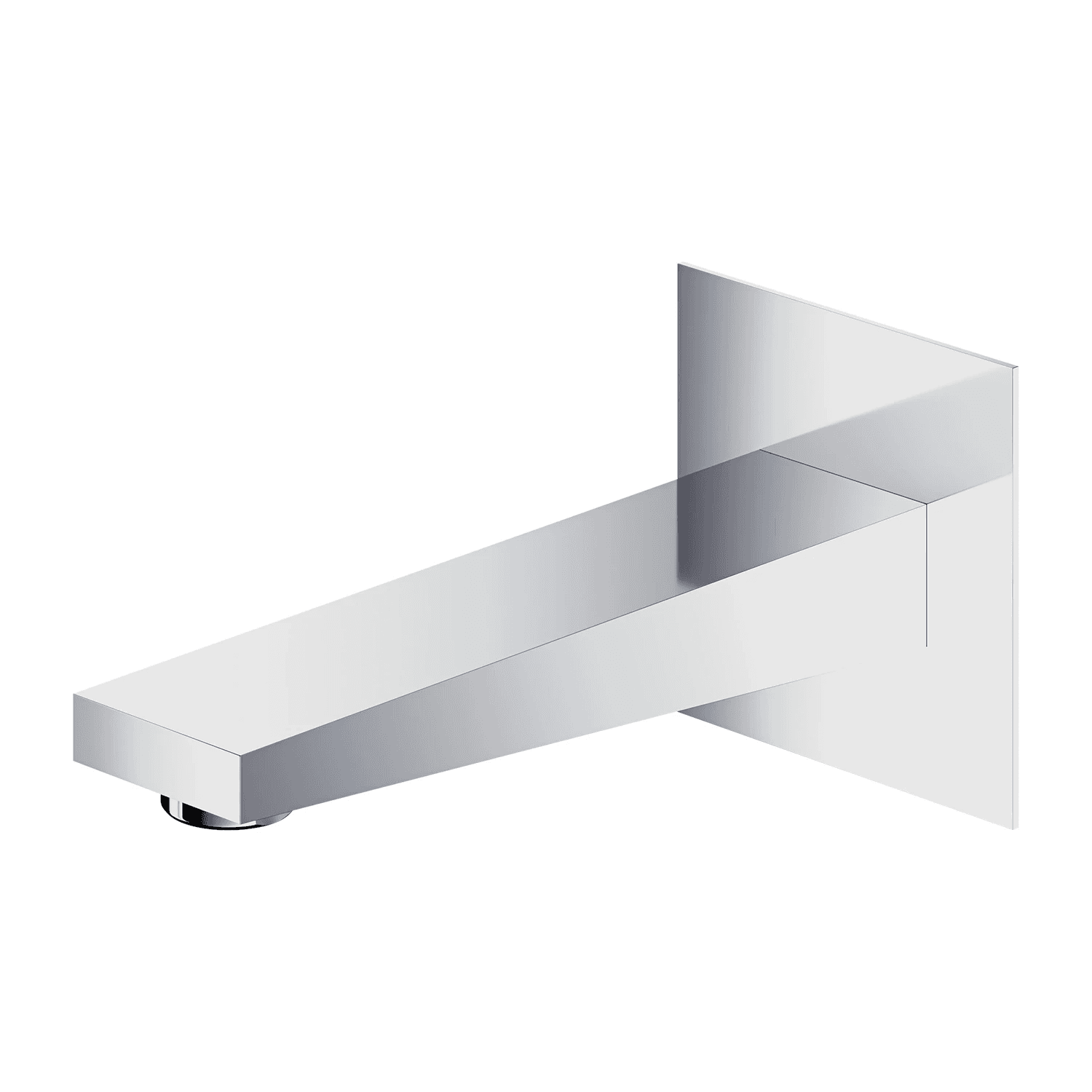 FRESH wylewka wannowa ścienna, chrom połysk