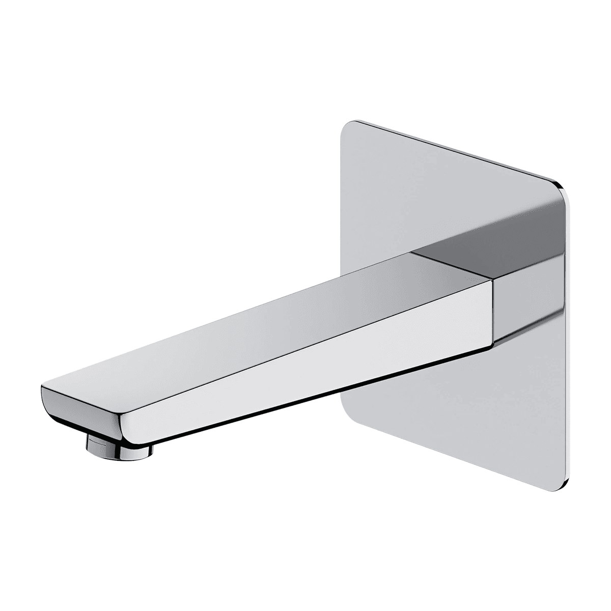 PARMA wylewka wannowa ścienna, chrom połysk