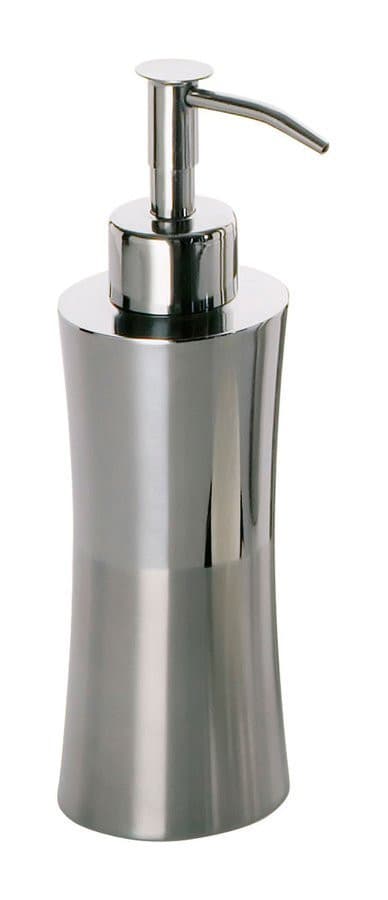 Dozownik mydła stojący stal nierdzewna 180 ml chromowany