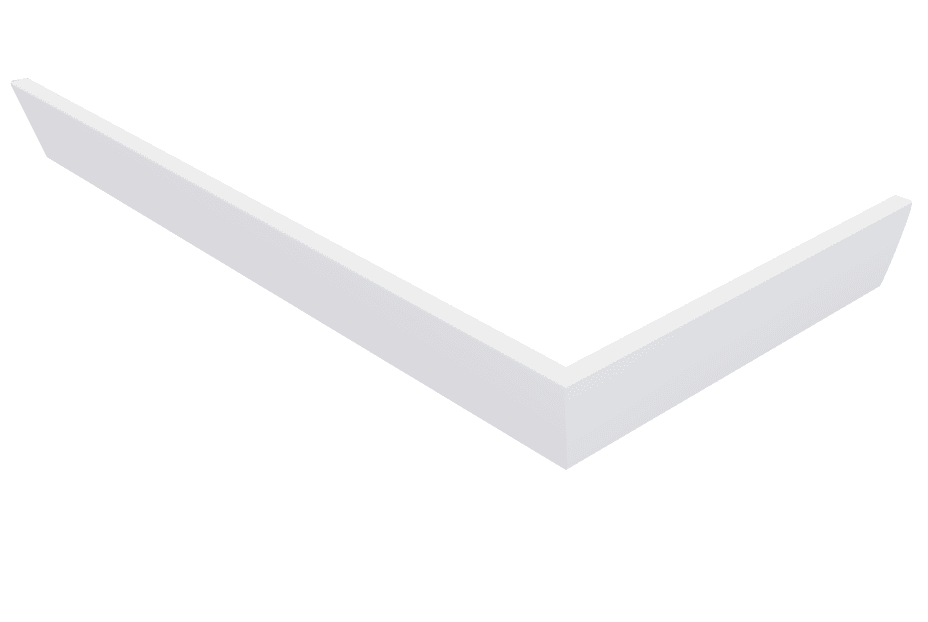 KARIA 120x80 obudowa narożna lewa, wysokość 11cm