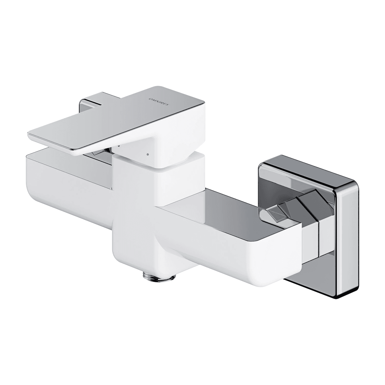 PARMA bateria prysznicowa, chrom/biały połysk