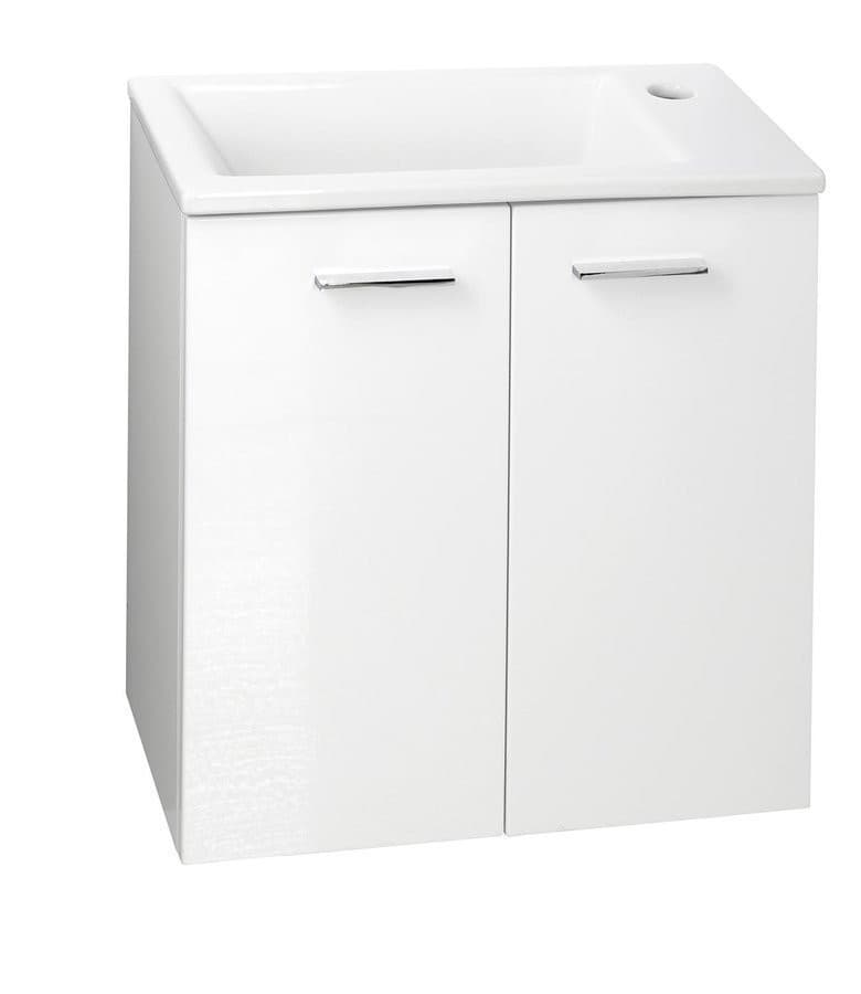 ZUNO 50 umywalka meblowa prostokątna 50x25cm, biały