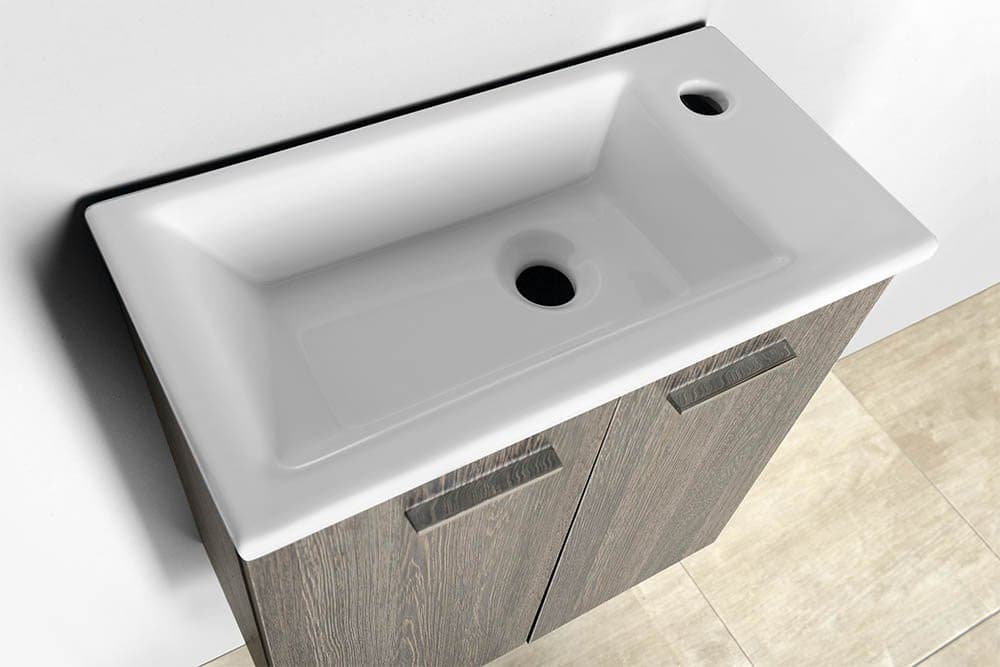ZUNO 50 umywalka meblowa prostokątna 50x25cm, biały