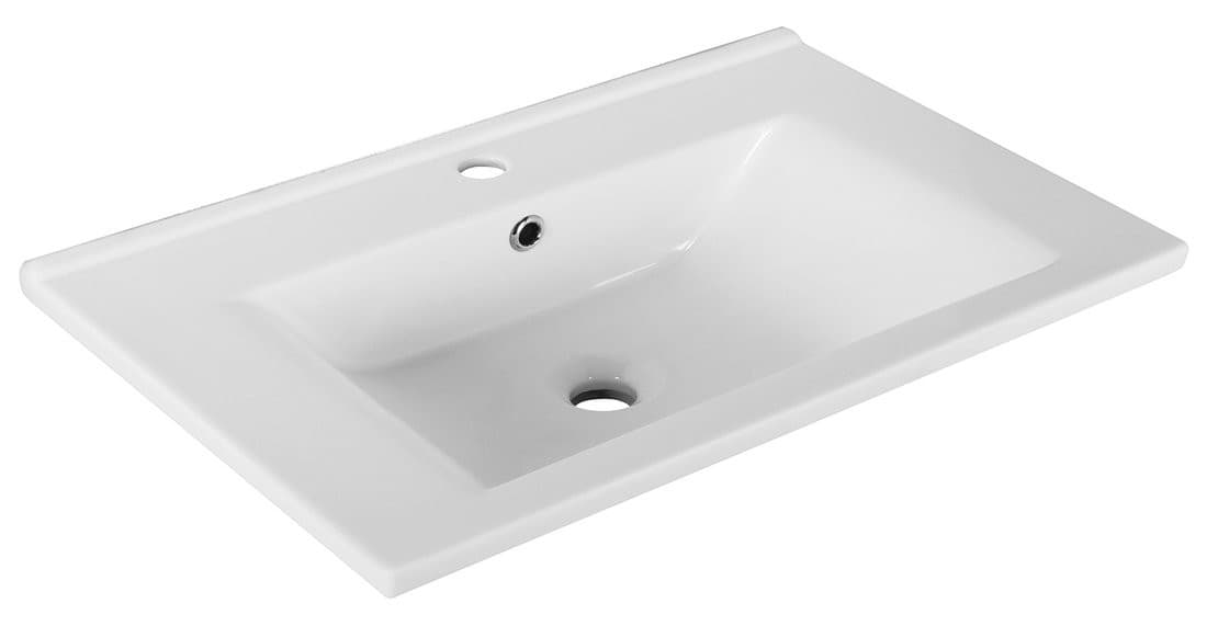 ZUNO 65 umywalka meblowa prostokątna 65x45 cm, biała