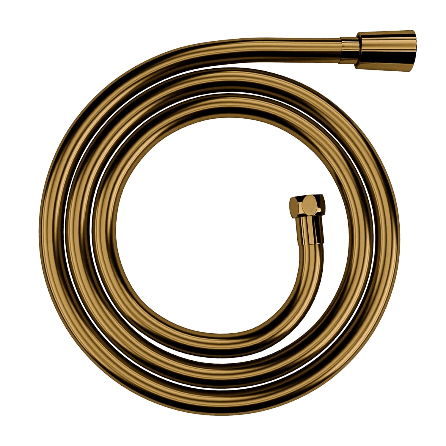 wąż prysznicowy, 150 cm, złoty połysk