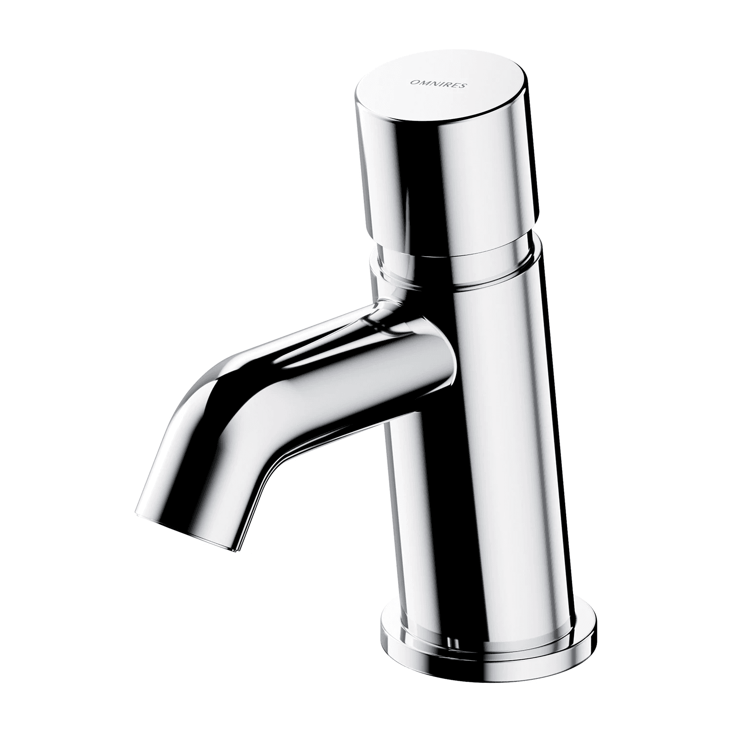 Y bateria umywalkowa czasowa, chrom połysk