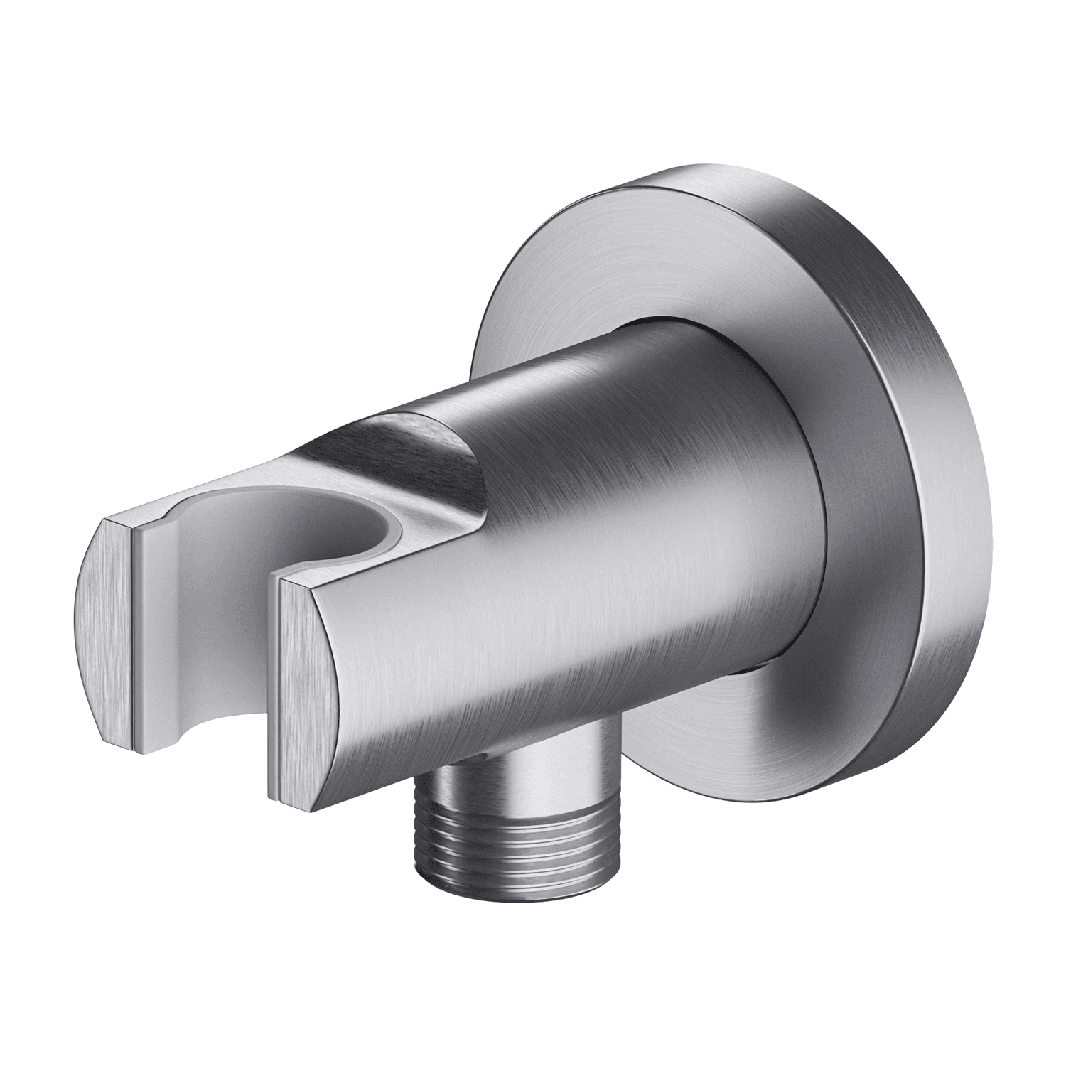 przyłącze kątowe, nikiel szczotkowany