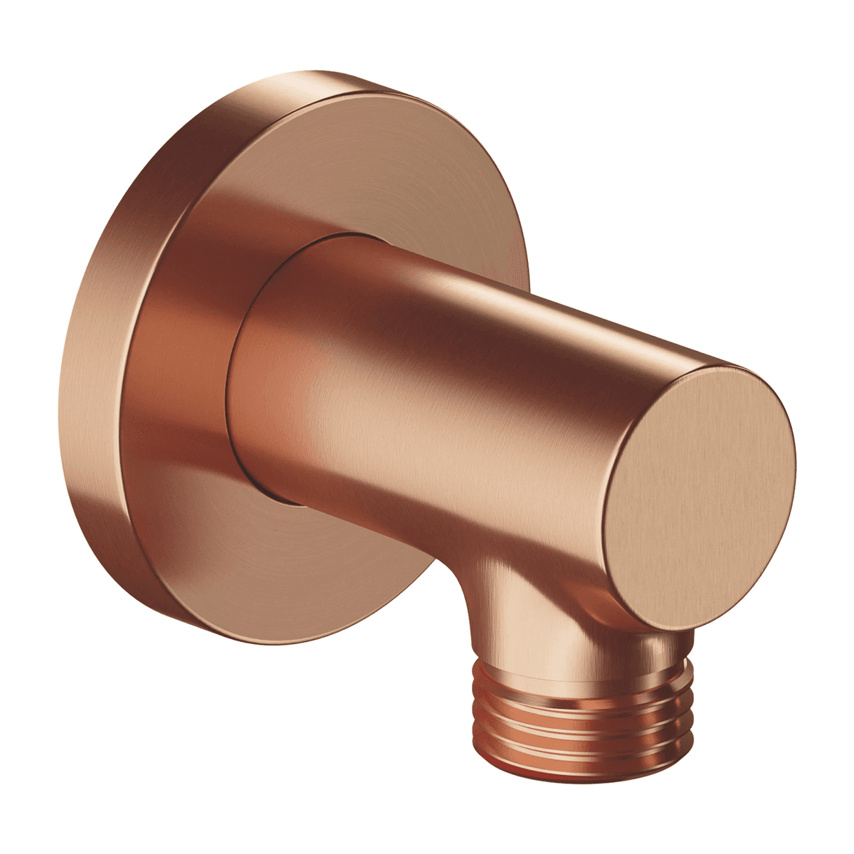 przyłącze kątowe, miedź szczotkowana