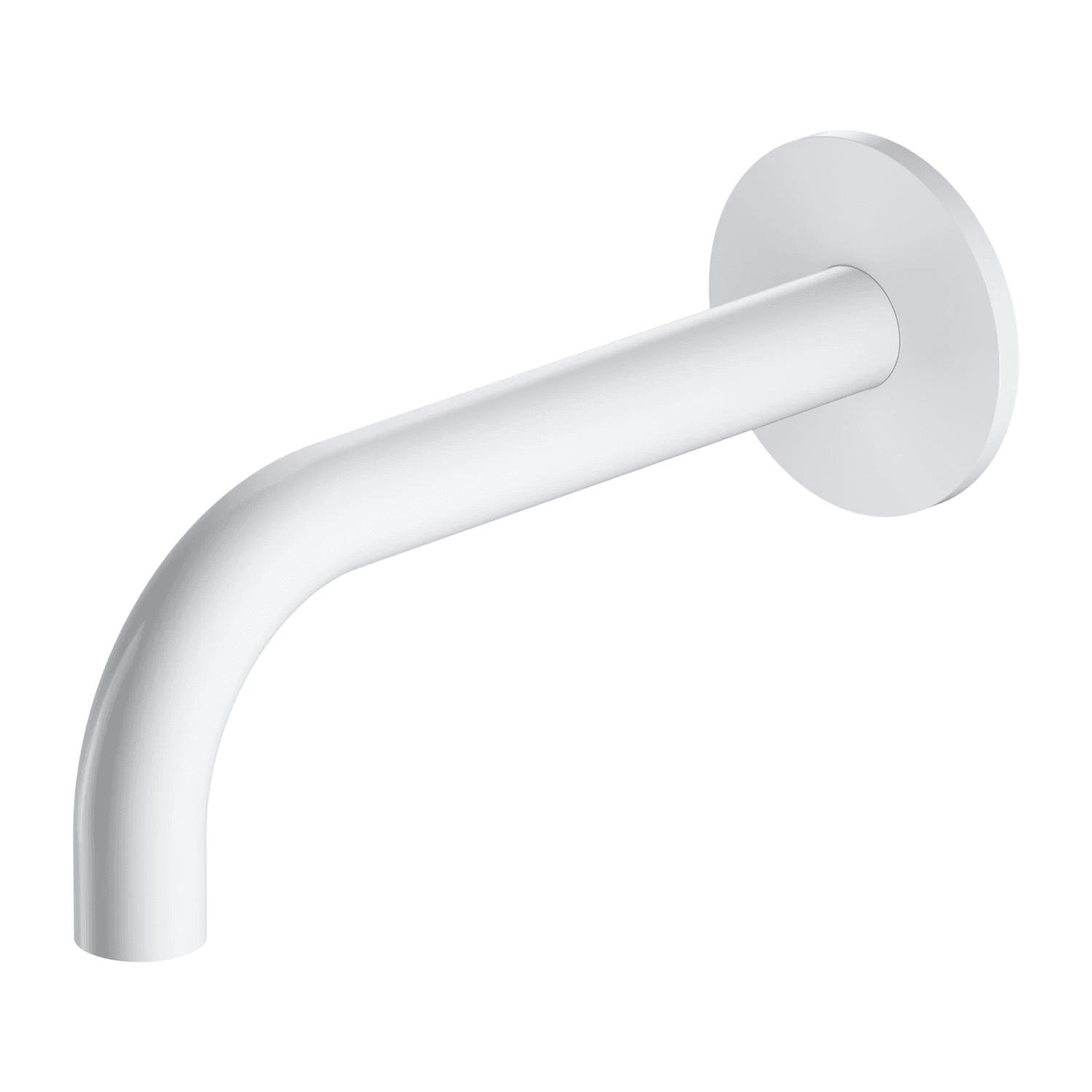 Y wylewka wannowa ścienna, biały mat