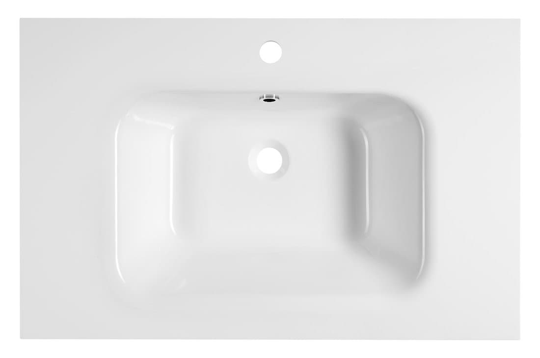 ARECA umywalka kompozytowa, 81x51,5cm, biały