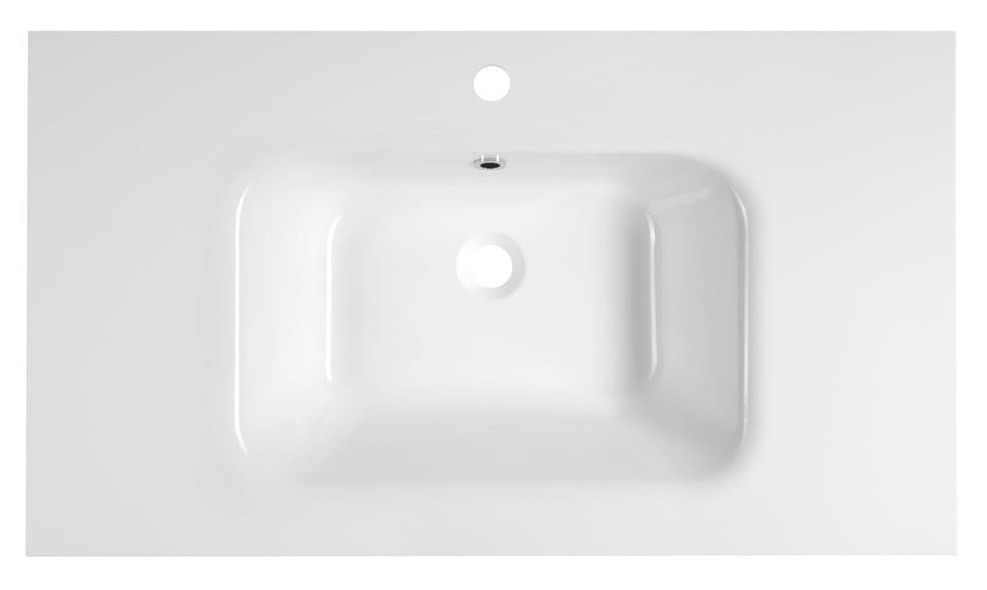 ARECA umywalka kompozytowa, 91x51,5cm, biały