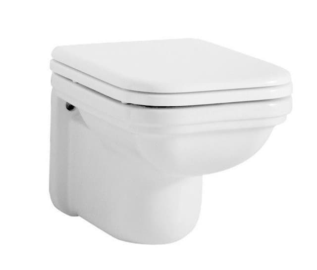 WALDORF wiszące WC, retro 37x55cm, białe