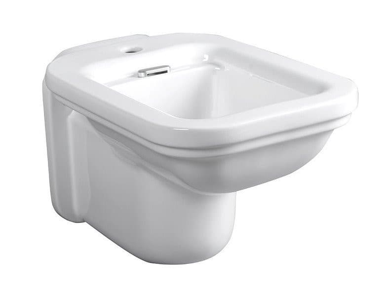 WALDORF bidet wiszący 37x55cm, retro biały