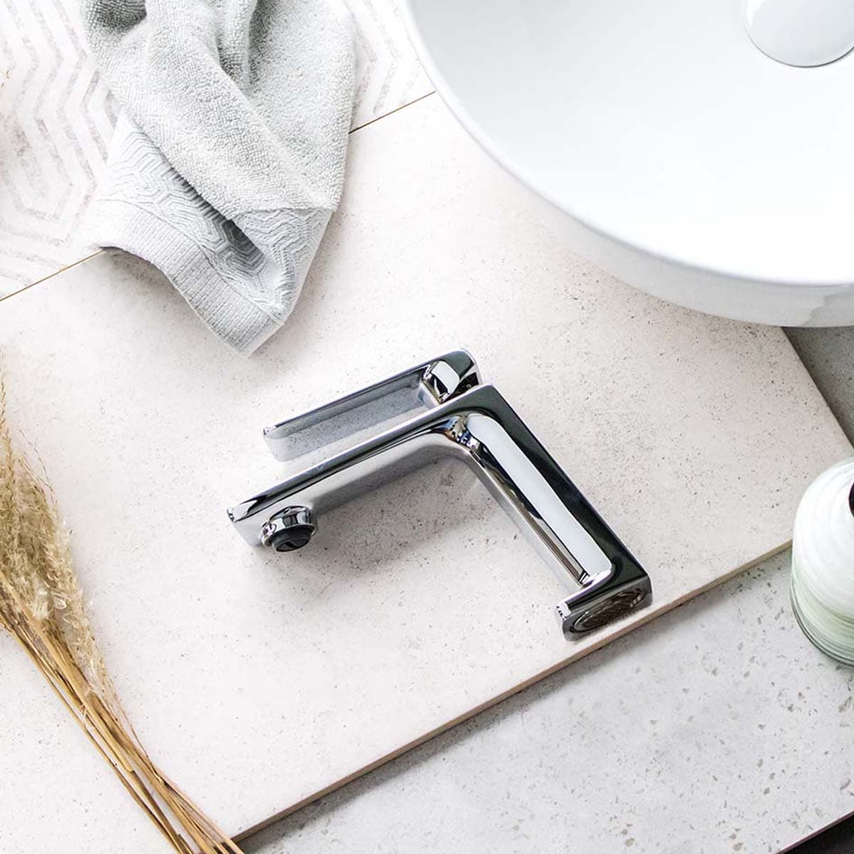 Bateria umywalkowa TRINO CMB7111CH chrom