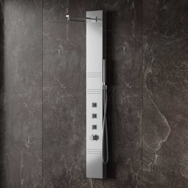 Panel prysznicowy Corsan NEO Termostat Stal