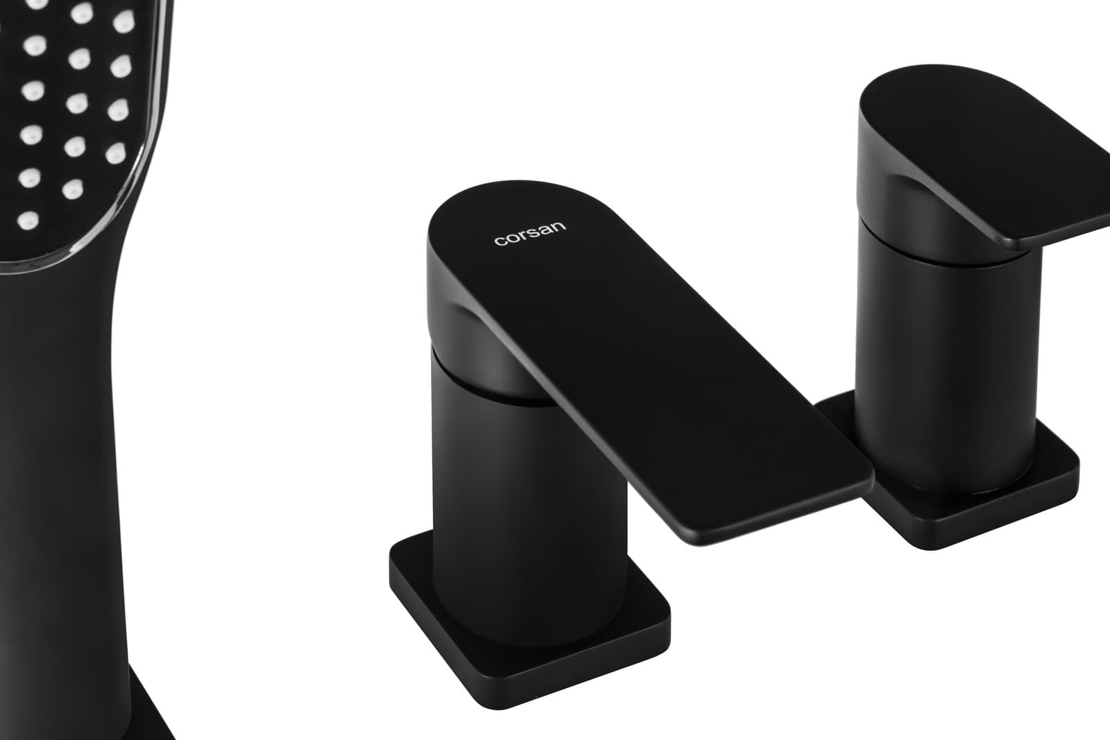 Bateria wannowa otworowa TRINO CMB7142BL czarna