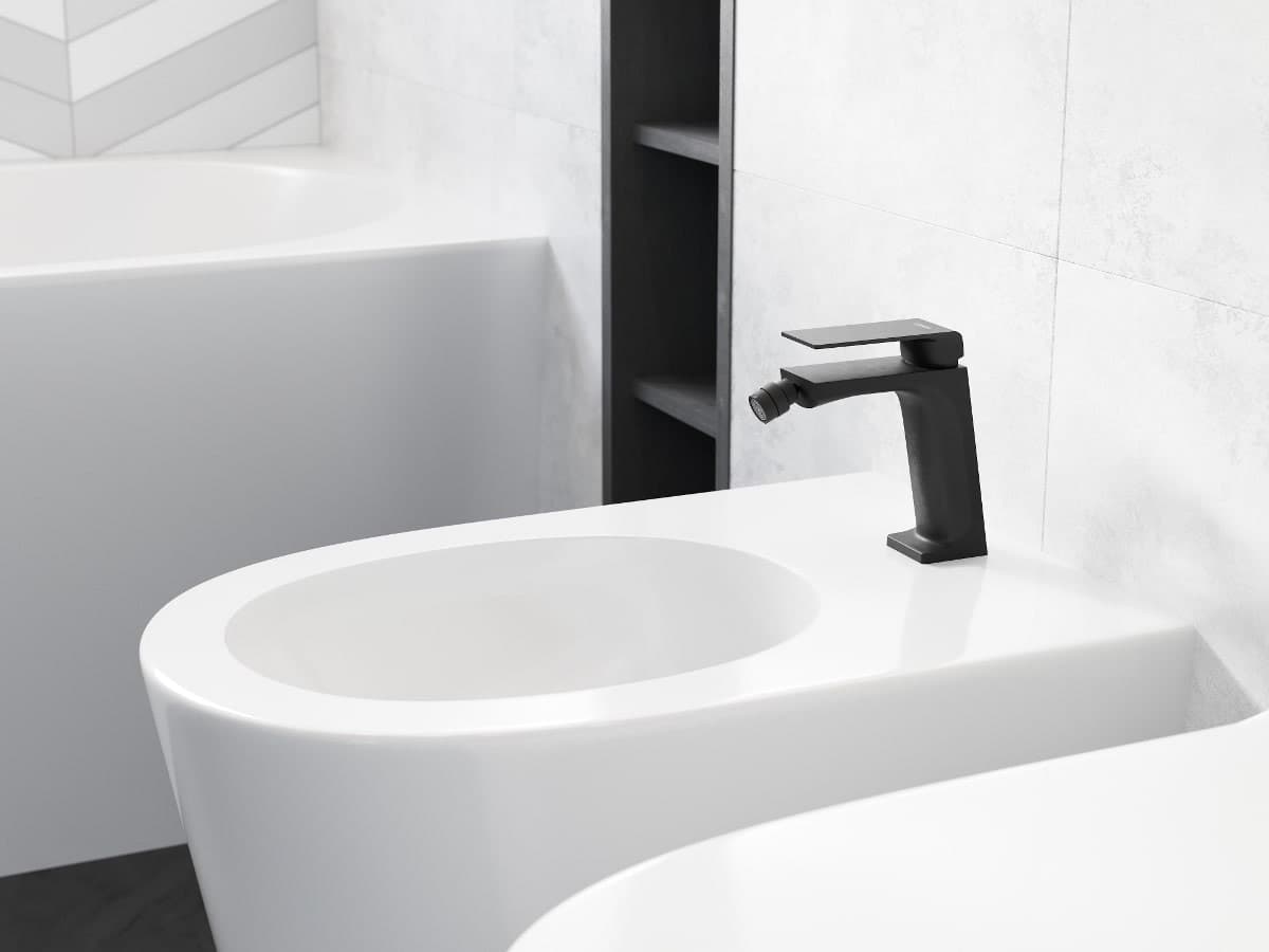 Bateria bidetowa TRINO CMB7131BL czarna