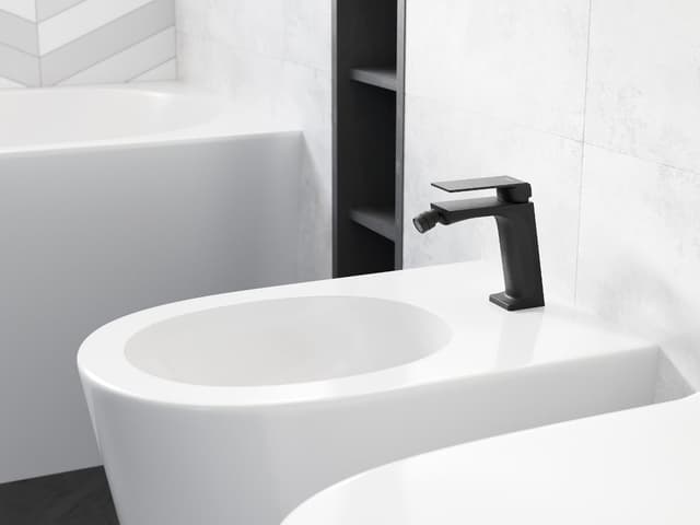 Bateria bidetowa TRINO CMB7131BL czarna