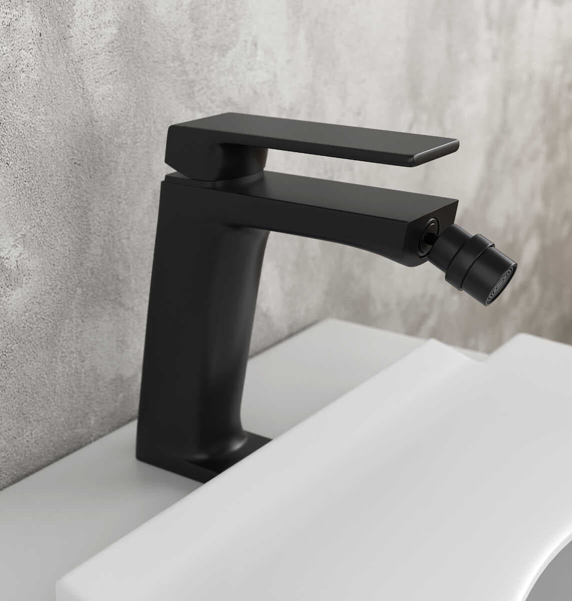 Bateria bidetowa TRINO CMB7131BL czarna