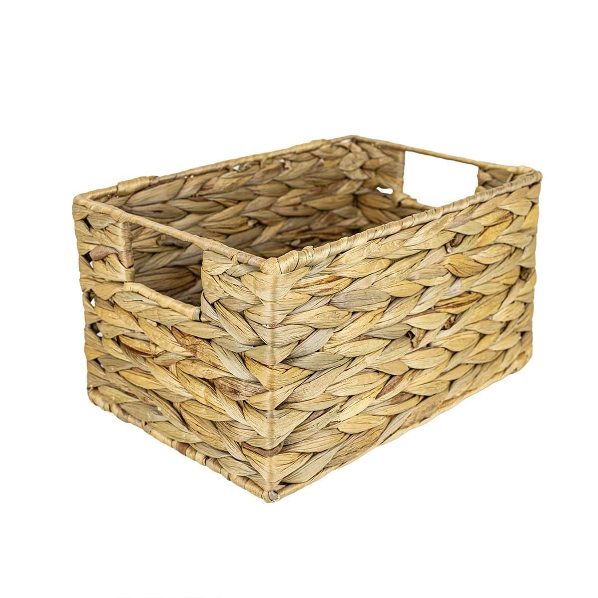 Koszyk hiacyntowy Koszoplotka naturalny 28x20x16h