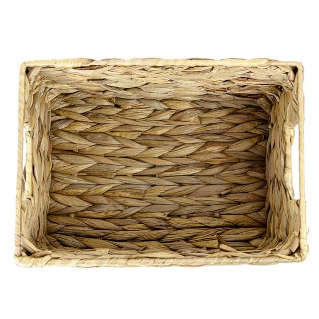 Koszyk hiacyntowy Koszoplotka naturalny 28x20x16h