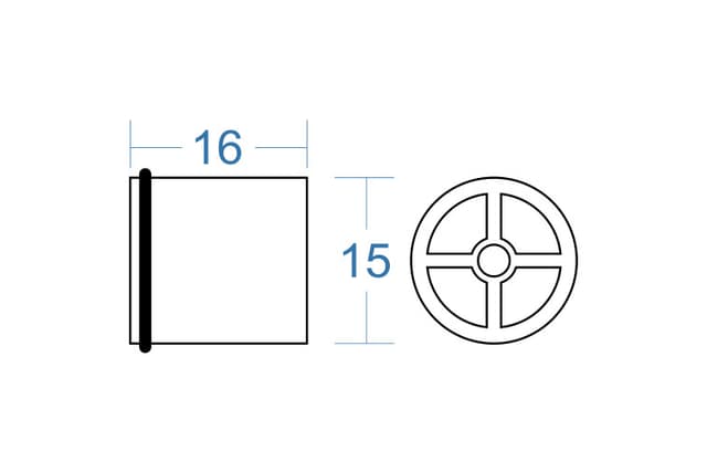 P011 - Zaworek samokontrujący termostatu Corsan