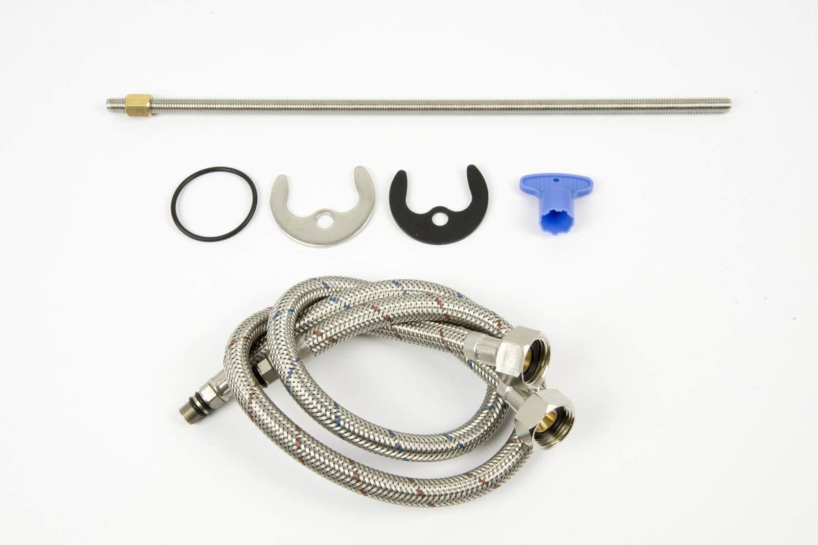 Bateria umywalkowa LUGO CMB7512BL wysoka czarna