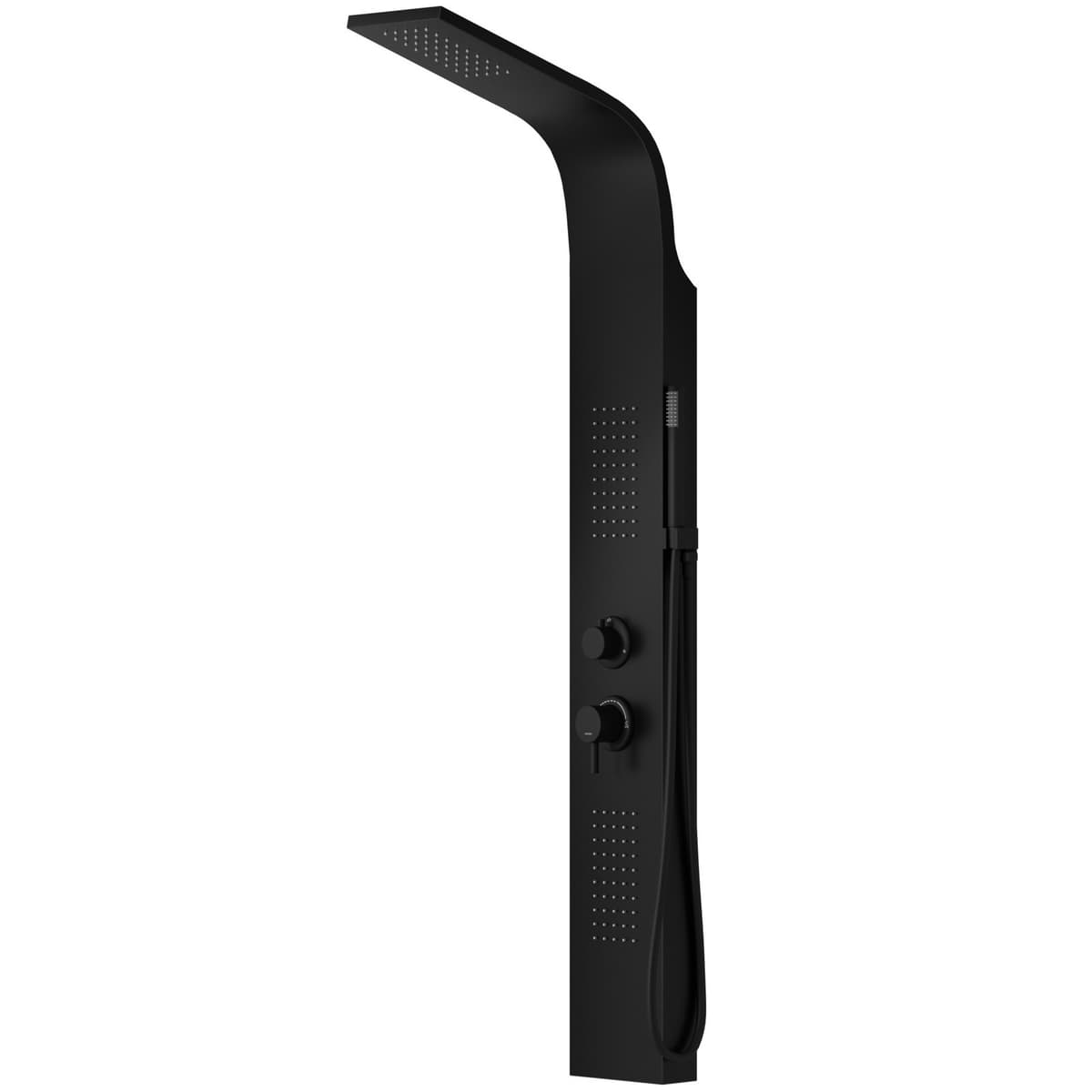 Panel prysznicowy Corsan ALTO Mieszacz Czarny