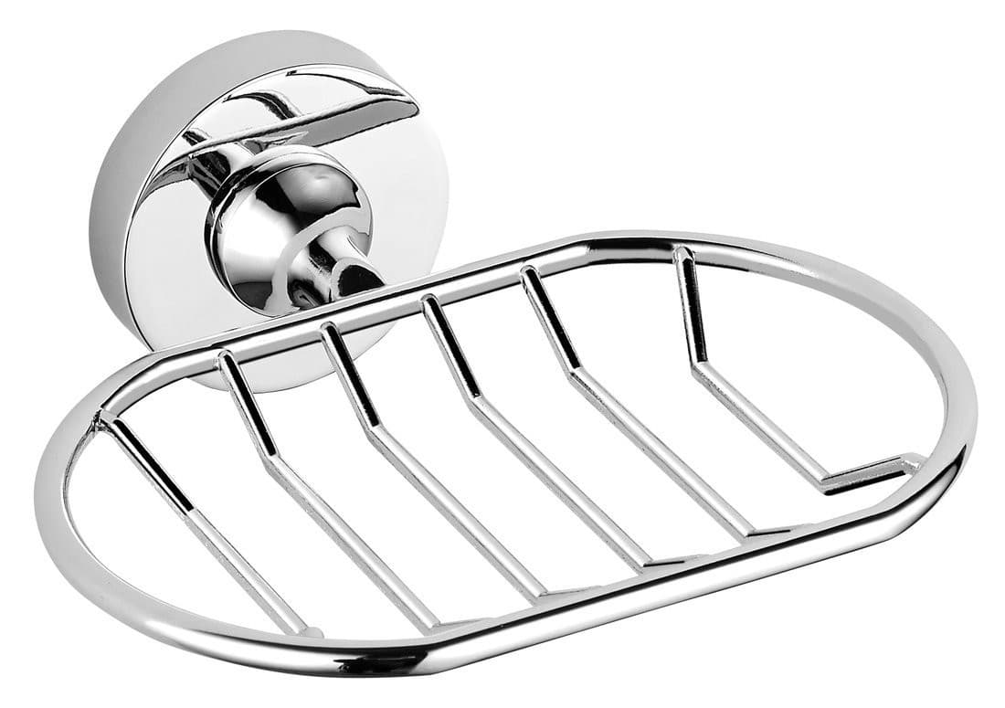SAMBA mydelniczka druciana, chrom (128x50x115 mm)