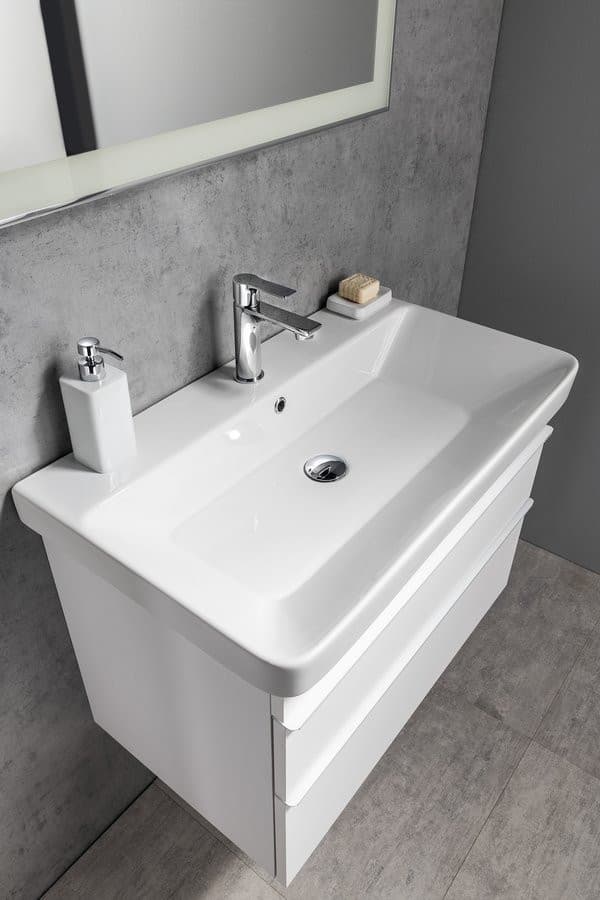 THALIE 80 umywalka meblowa prostokątna 80x46 cm, biała