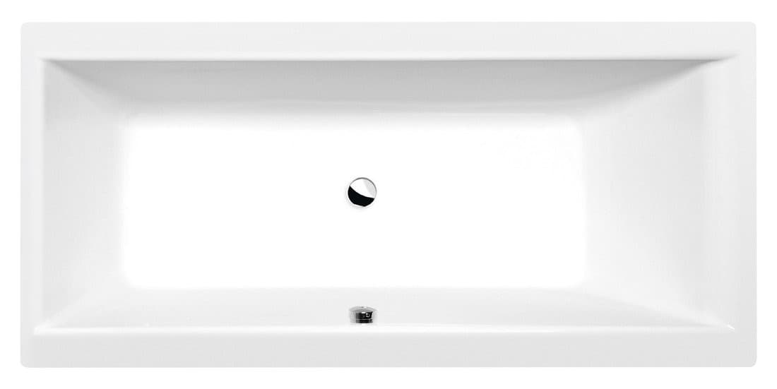 CLEO wanna prostokątna 160x75x48cm, biały matowy