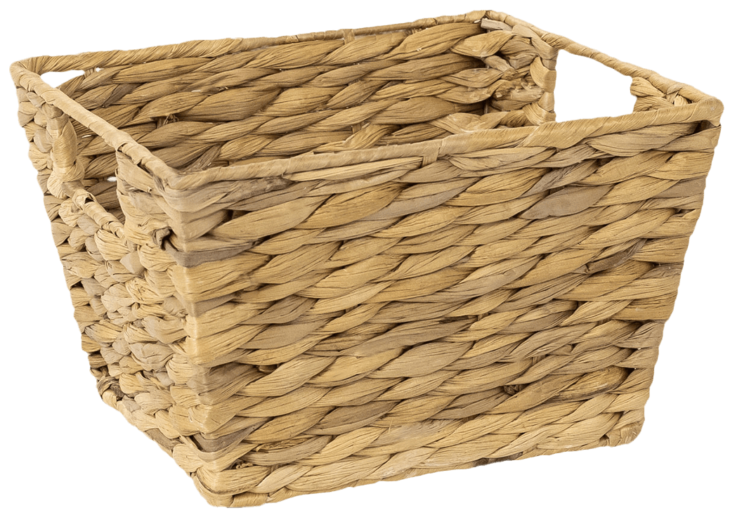 Koszyk hiacyntowy Koszoplotka naturalny 25x22x16h