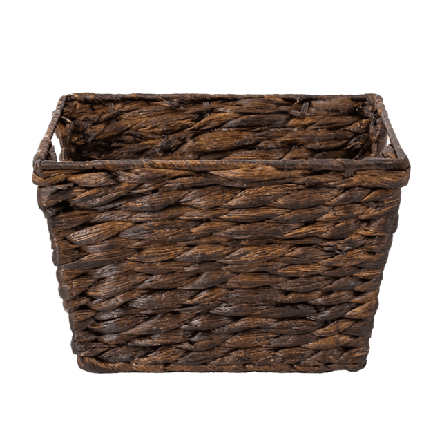 Koszyk hiacyntowy Koszoplotka brązowy 25x22x16h