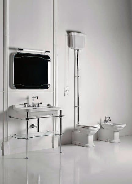 WALDORF misa WC 37x65 cm z odpływem poziomym/pionowym, biały